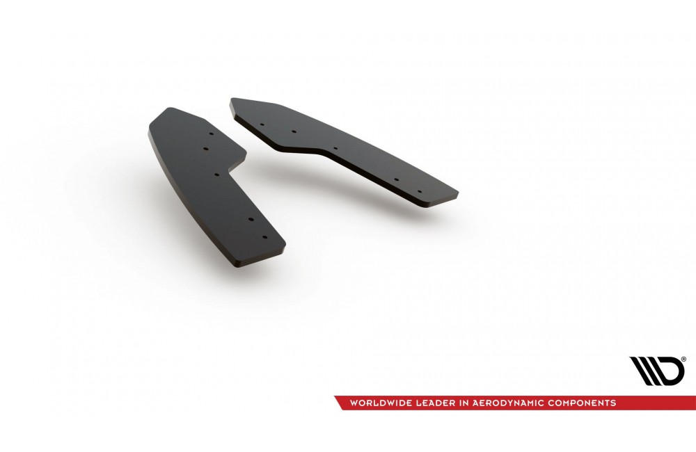 Street Pro Rear Side Splitters Audi RS3 8V Sportback - Black