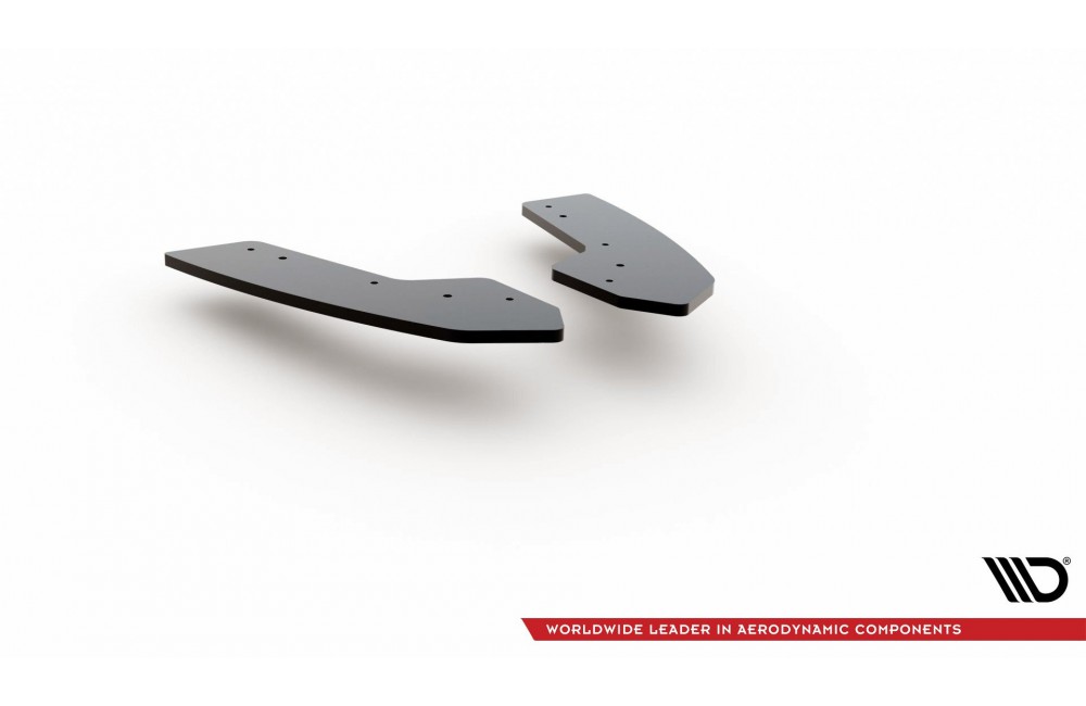 Street Pro Rear Side Splitters Audi RS3 8V Sportback - Black