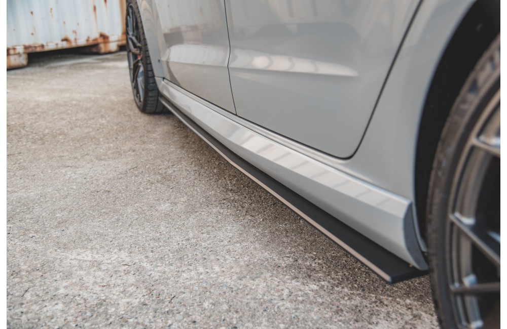 Street Pro Side Skirts Diffusers Audi RS3 8V Sportback - Black Street Pro Side Skirts Diffusers Audi RS3 8V Sportback - Black
