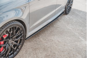 Street Pro Side Skirts Diffusers Audi RS3 8V Sportback - Black Street Pro Side Skirts Diffusers Audi RS3 8V Sportback - Black