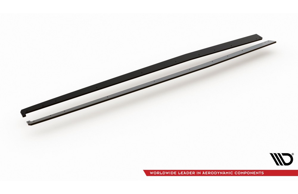 Street Pro Side Skirts Diffusers Audi RS3 8V Sportback - Black Street Pro Side Skirts Diffusers Audi RS3 8V Sportback - Black