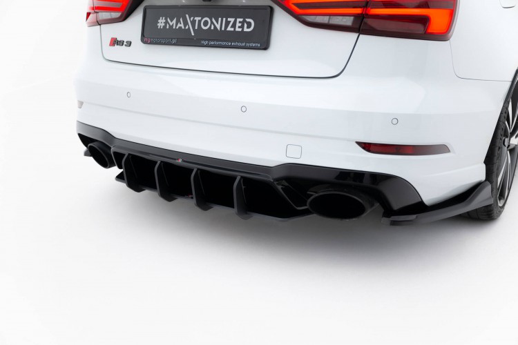 Street Pro Πίσω Diffuser V.2 Audi RS3 Sedan 8V Facelift