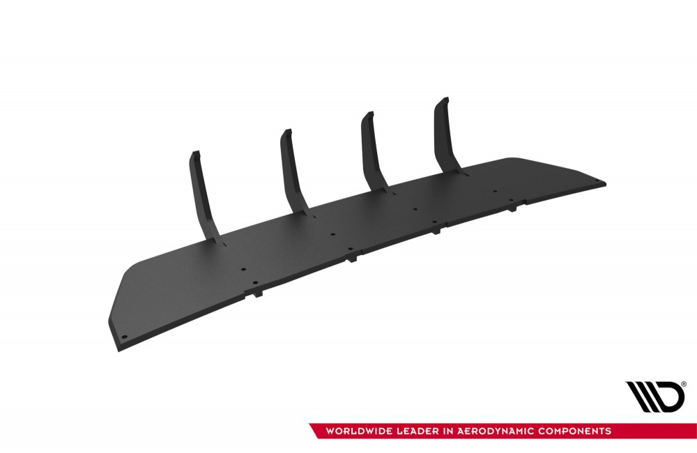 Street Pro Rear Diffuser V.2 Audi RS3 Sedan 8V Facelift - Black
