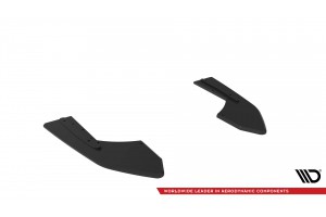 Street Pro Rear Side Splitters Audi RS3 Sedan 8V Facelift - Black