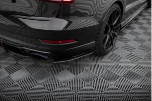 Street Pro Rear Side Splitters Audi RS3 Sedan 8V Facelift - Black
