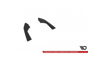Street Pro Rear Side Splitters Audi RS3 Sedan 8V Facelift - Black
