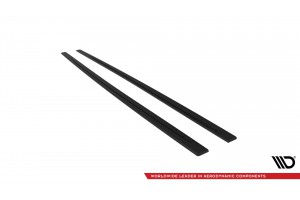 Street Pro Side Skirts Diffusers Audi RS3 Sedan 8V Facelift - Black Street Pro Side Skirts Diffusers Audi RS3 Sedan 8V Facelift - Black