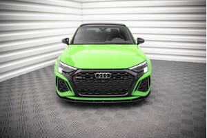 Street Pro Front Splitter Audi RS3 8Y - Black
