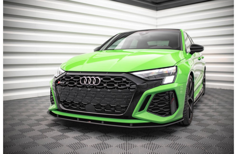 Street Pro Front Splitter Audi RS3 8Y - Black