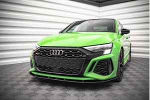 Street Pro Front Splitter Audi RS3 8Y - Black