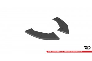 Street Pro Rear Side Splitters Audi RS3 Sportback 8Y - Black