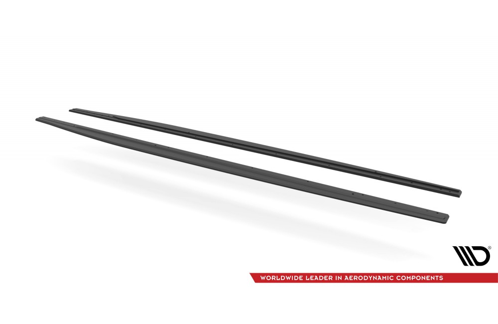 Street Pro Side Skirts Diffusers Audi RS3 Sportback 8Y - Black