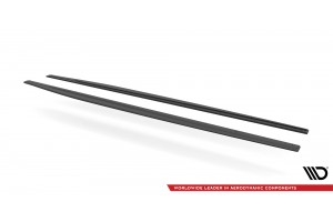 Street Pro Side Skirts Diffusers Audi RS3 Sportback 8Y - Black