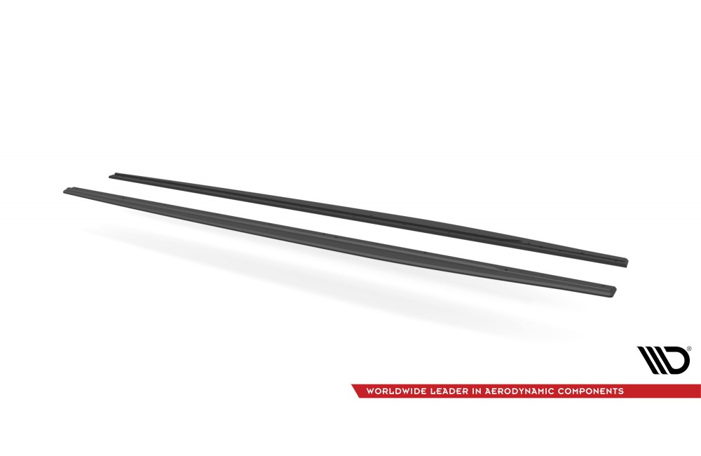 Street Pro Side Skirts Diffusers Audi RS3 Sportback 8Y - Black