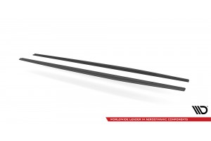 Street Pro Side Skirts Diffusers Audi RS3 Sportback 8Y - Black