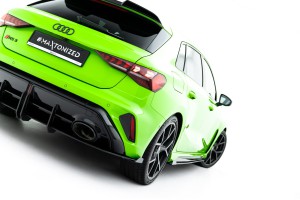 Street Pro Rear Diffuser + Flaps Audi RS3 Sportback 8Y Facelift