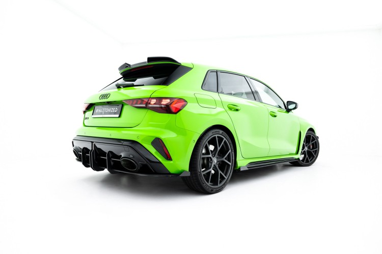 Street Pro Πίσω Diffuser + Flaps Audi RS3 Sportback 8Y Facelift