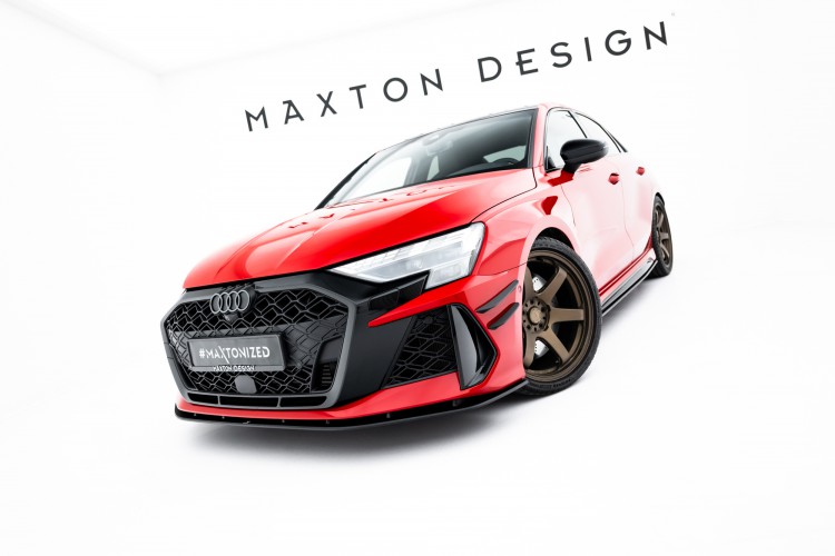 Street Pro Μπροστινός Splitter Audi RS3 Sportback 8Y Facelift