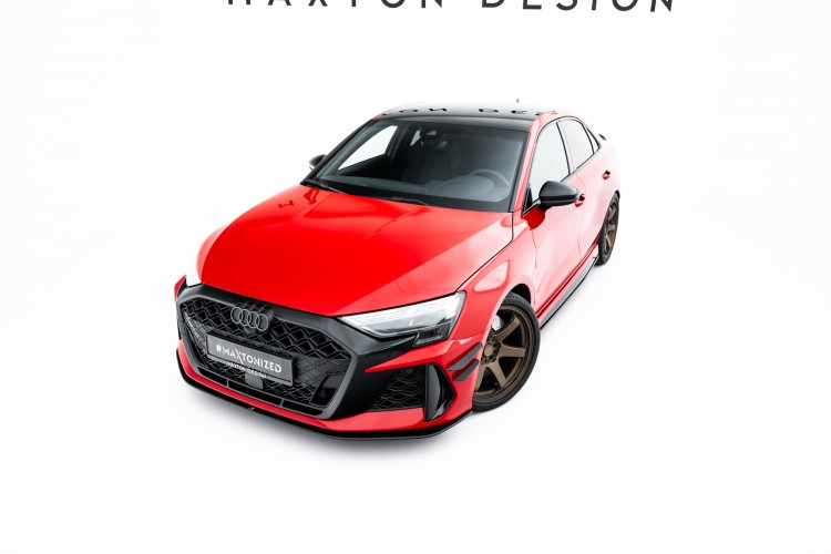 Street Pro Μπροστινός Splitter Audi RS3 Sportback 8Y Facelift