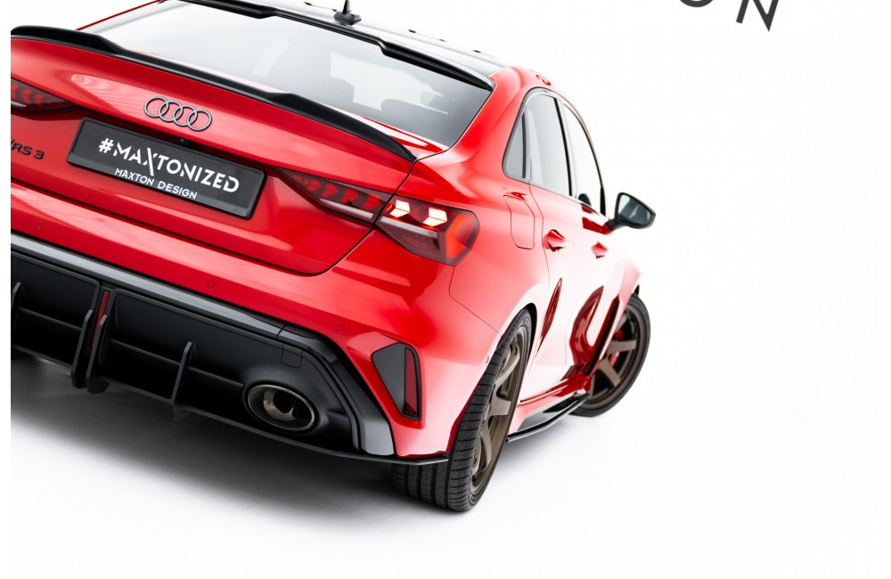 Street Pro Rear Diffuser Audi RS3 Sedan 8Y Facelift - Black