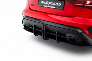 Street Pro Rear Diffuser Audi RS3 Sedan 8Y Facelift - Black