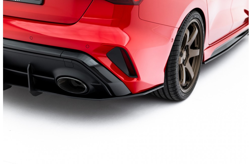 Street Pro Rear Diffuser Audi RS3 Sedan 8Y Facelift - Black