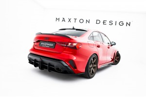 Street Pro Rear Diffuser Audi RS3 Sedan 8Y Facelift - Black