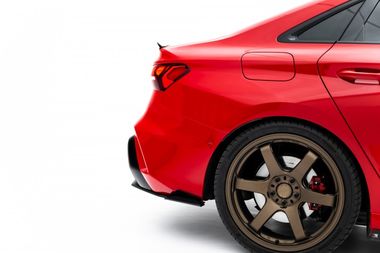 Street Pro Πίσω Diffuser + Flaps Audi RS3 Sedan 8Y Facelift