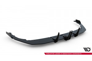 Street Pro Rear Diffuser + Flaps Audi RS3 Sedan 8Y Facelift - Black + Gloss Flaps