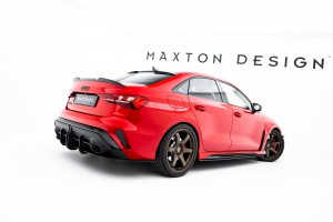 Street Pro Side Skirts Diffusers Audi RS3 Sedan 8Y Facelift - Black