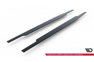 Street Pro Side Skirts Diffusers Audi RS3 Sedan 8Y Facelift - Black