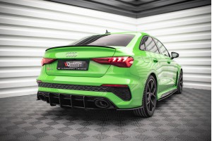 Street Pro Rear Diffuser Audi RS3 Sedan 8Y - Black