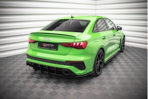Street Pro Rear Side Splitters Audi RS3 Sedan 8Y - Black