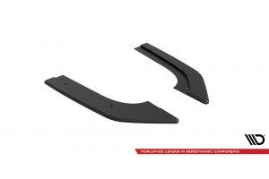 Street Pro Rear Side Splitters Audi RS3 Sedan 8Y - Black