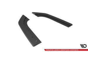 Street Pro Rear Side Splitters Audi RS3 Sedan 8Y - Black