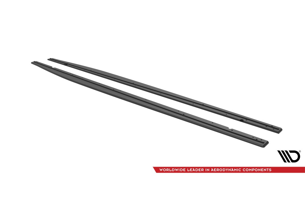 Street Pro Side Skirts Diffusers Audi RS3 Sedan 8Y - Black