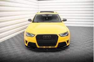 Street Pro Front Splitter Audi RS4 B8 - Black