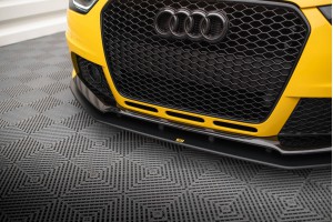 Street Pro Front Splitter Audi RS4 B8 - Black