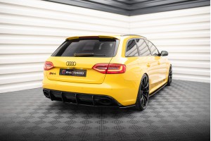 Street Pro Rear Diffuser Audi RS4 B8 - Black