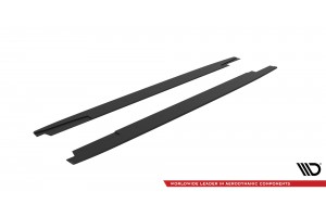 Street Pro Side Skirts Diffusers Audi RS4 B8 - Black Street Pro Side Skirts Diffusers Audi RS4 B8 - Black