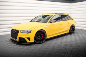 Street Pro Side Skirts Diffusers Audi RS4 B8 - Black Street Pro Side Skirts Diffusers Audi RS4 B8 - Black