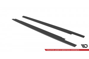 Street Pro Side Skirts Diffusers Audi RS4 B8 - Black Street Pro Side Skirts Diffusers Audi RS4 B8 - Black