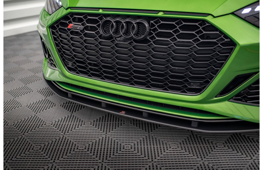 Street Pro Front Splitter Audi RS5 F5 Facelift - Black