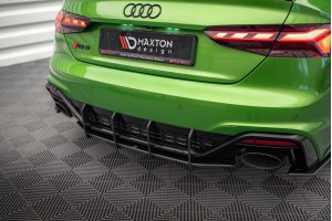 Street Pro Rear Diffuser Audi RS5 F5 Facelift - Black