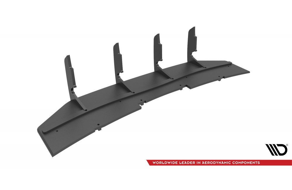 Street Pro Rear Diffuser Audi RS5 F5 Facelift - Black