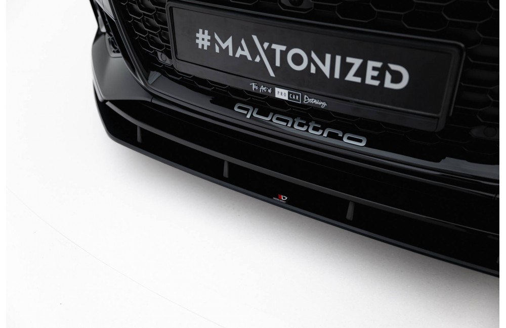 Street Pro Front Splitter Audi RS5 Coupe / Sportback F5 - Black