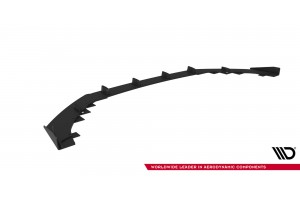 Street Pro Front Splitter + Flaps Audi RS5 Coupe / Sportback F5 - Black + Gloss Flaps