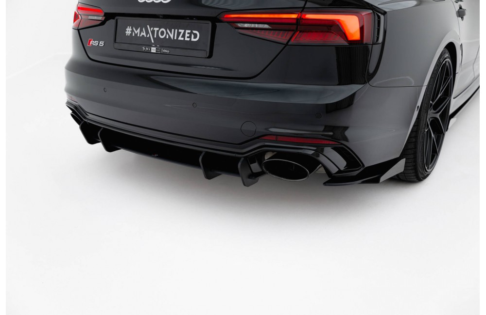 Street Pro Rear Diffuser Audi RS5 Coupe / Sportback F5 - Black