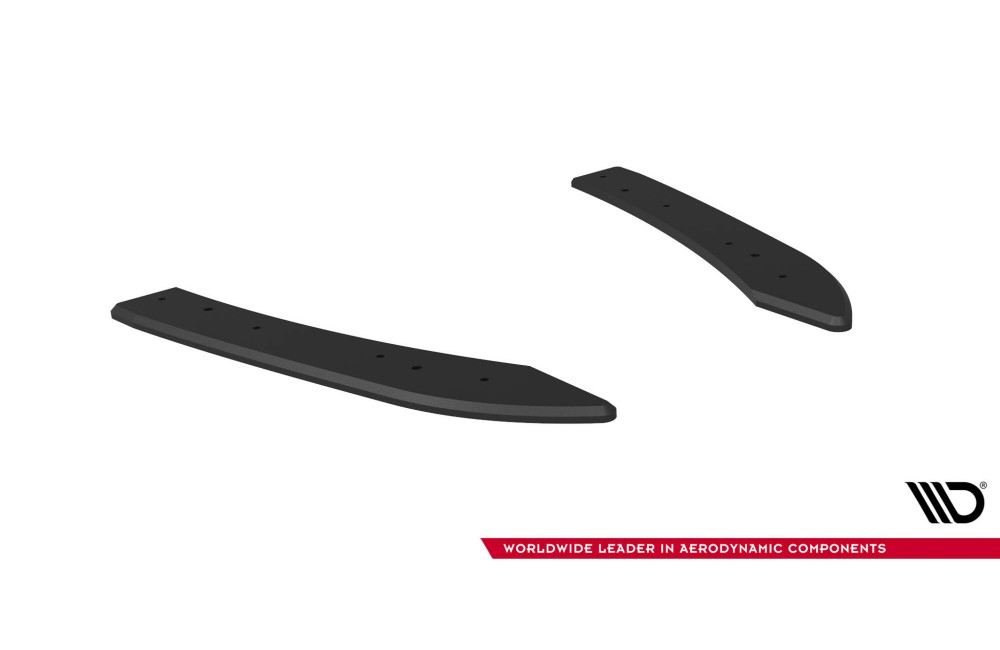 Street Pro Rear Side Splitters  Audi RS5 Sportback F5 - Black