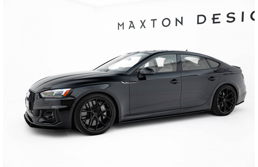 Street Pro Side Skirts Diffusers Audi RS5 Sportback F5 - Black